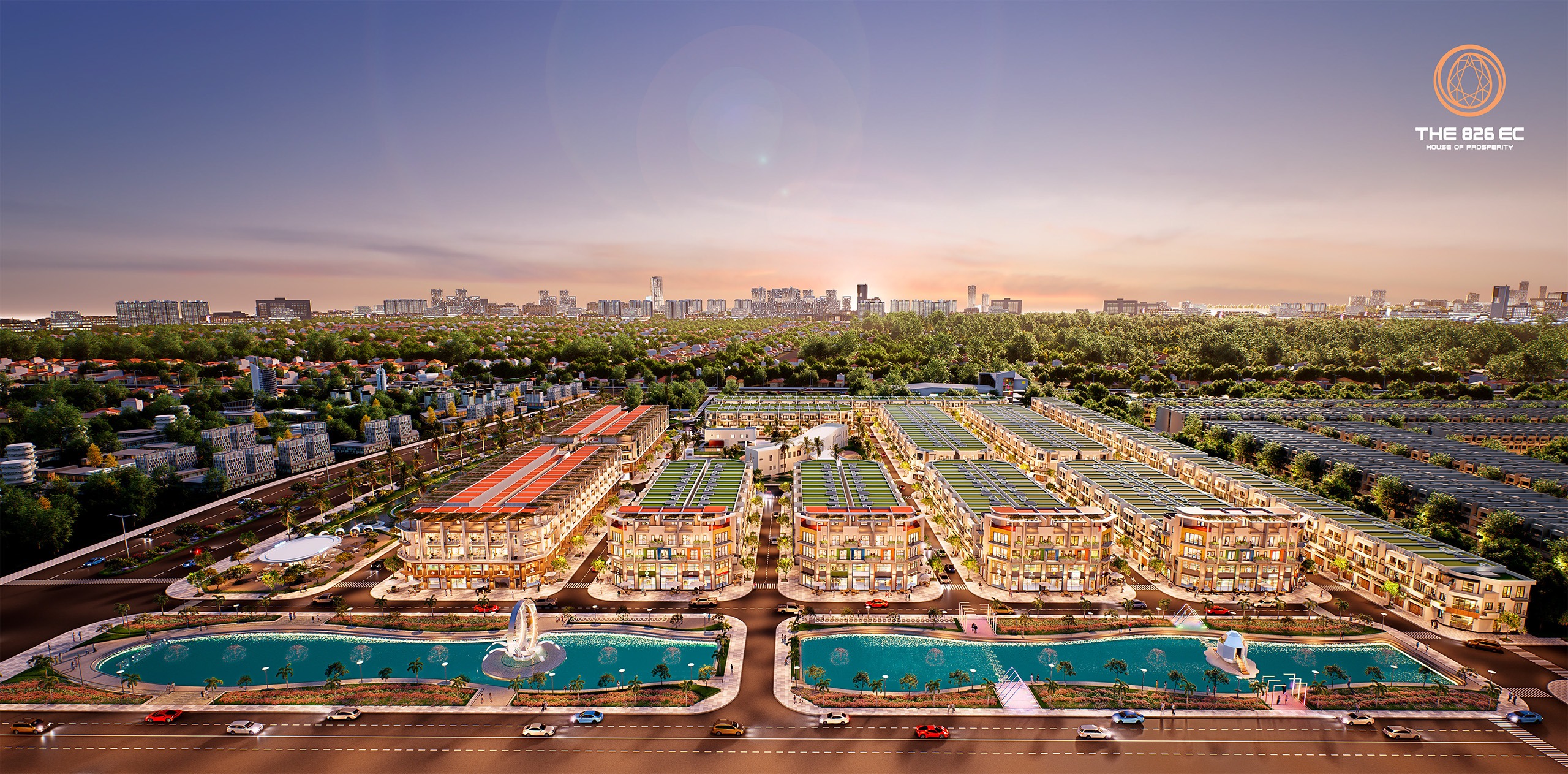 khu đô thị The 826ec Long Hậu, Tây Ninh, Hai Thành